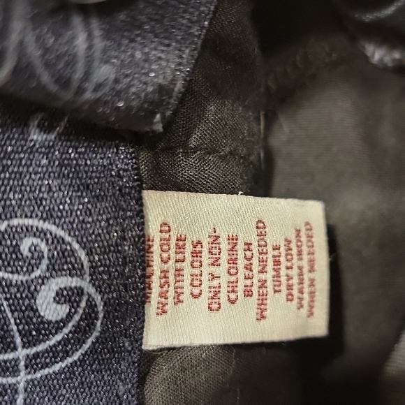 JM COLLECTION dark wash denim jeans size 12 short NWOT - Picture 8 of 12